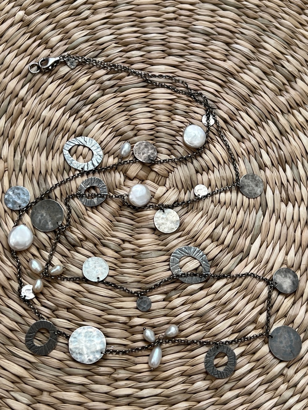 Silpada Necklace with Pearl Accents